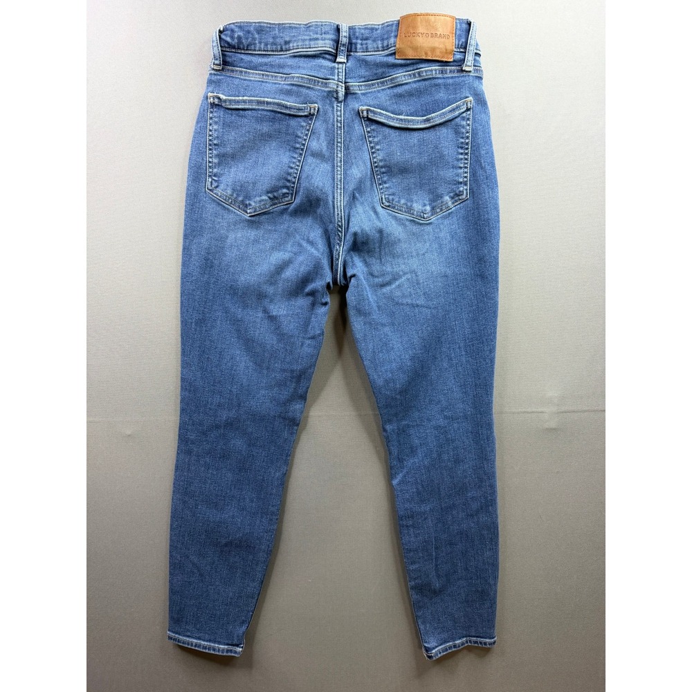 Lucky Brand Bridgette Skinny Jeans Womens Blue High Rise 29x25